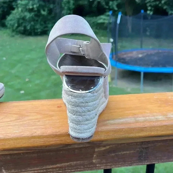 Alexander Wang suede wedge sandals - Picture 2 of 7